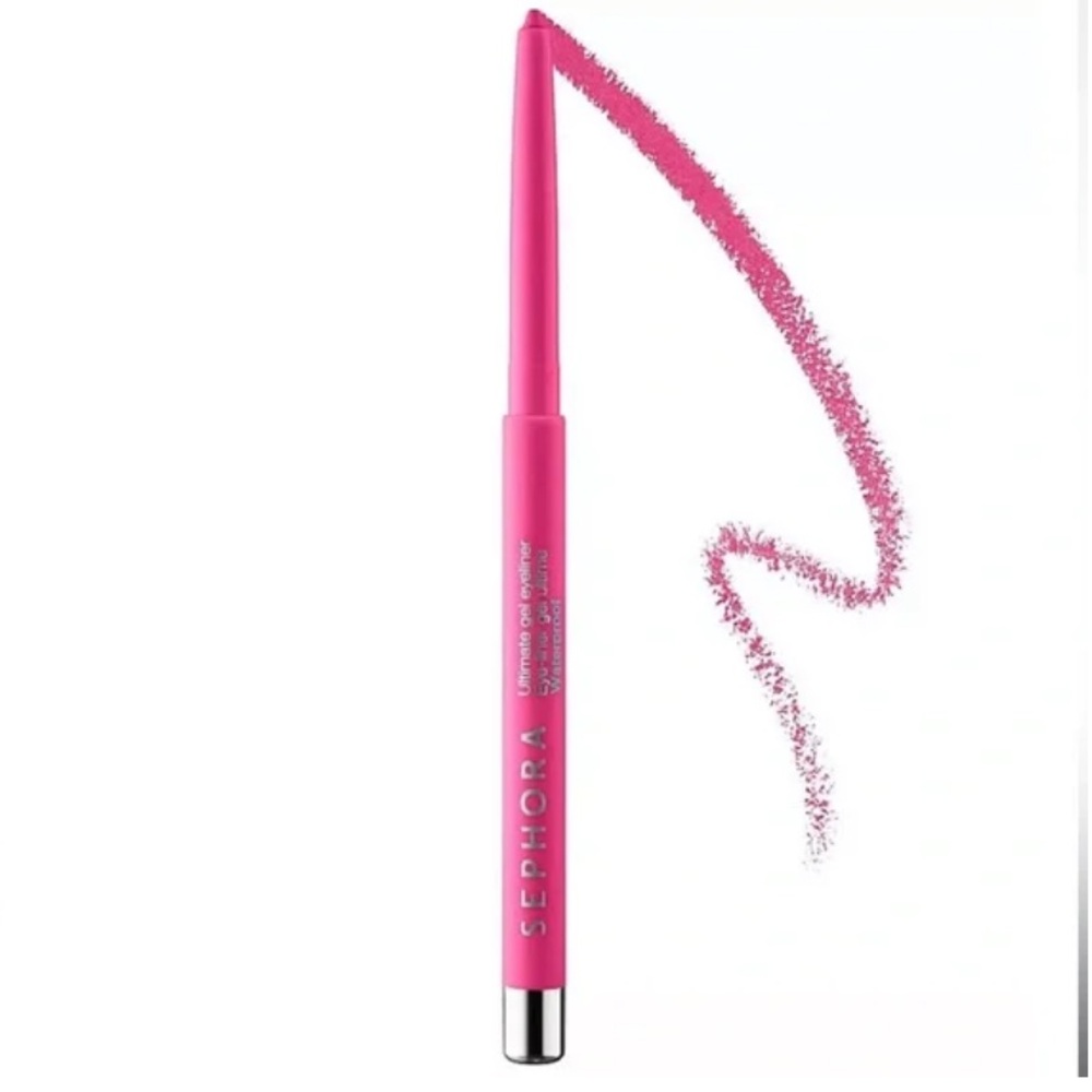 💎 SEPHORA Ultimate Gel Waterproof Eyeliner Pencil Shade Fuchsia Shimmer #33
